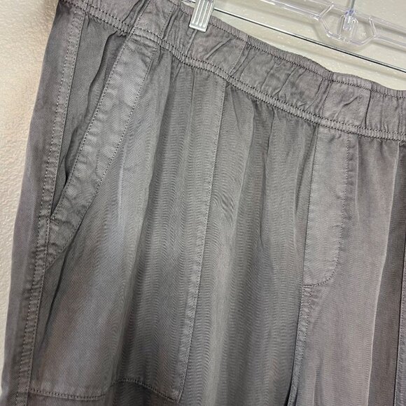 GAP Pull On Pants‎ Womens Size XXL High Rise Viscose Gray Pockets Casual NEW - Picture 3 of 7